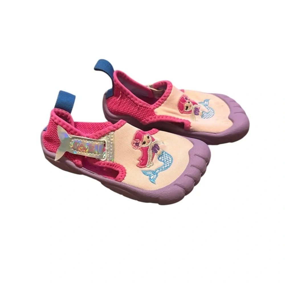 Mermaid Adventure Kids Water Shoes - Pink and Purple